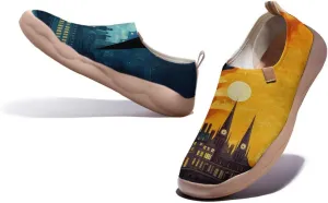 Men's Personalized Loafers All-Season Comfort Slip-on Casual Airflow Walking Sneakers