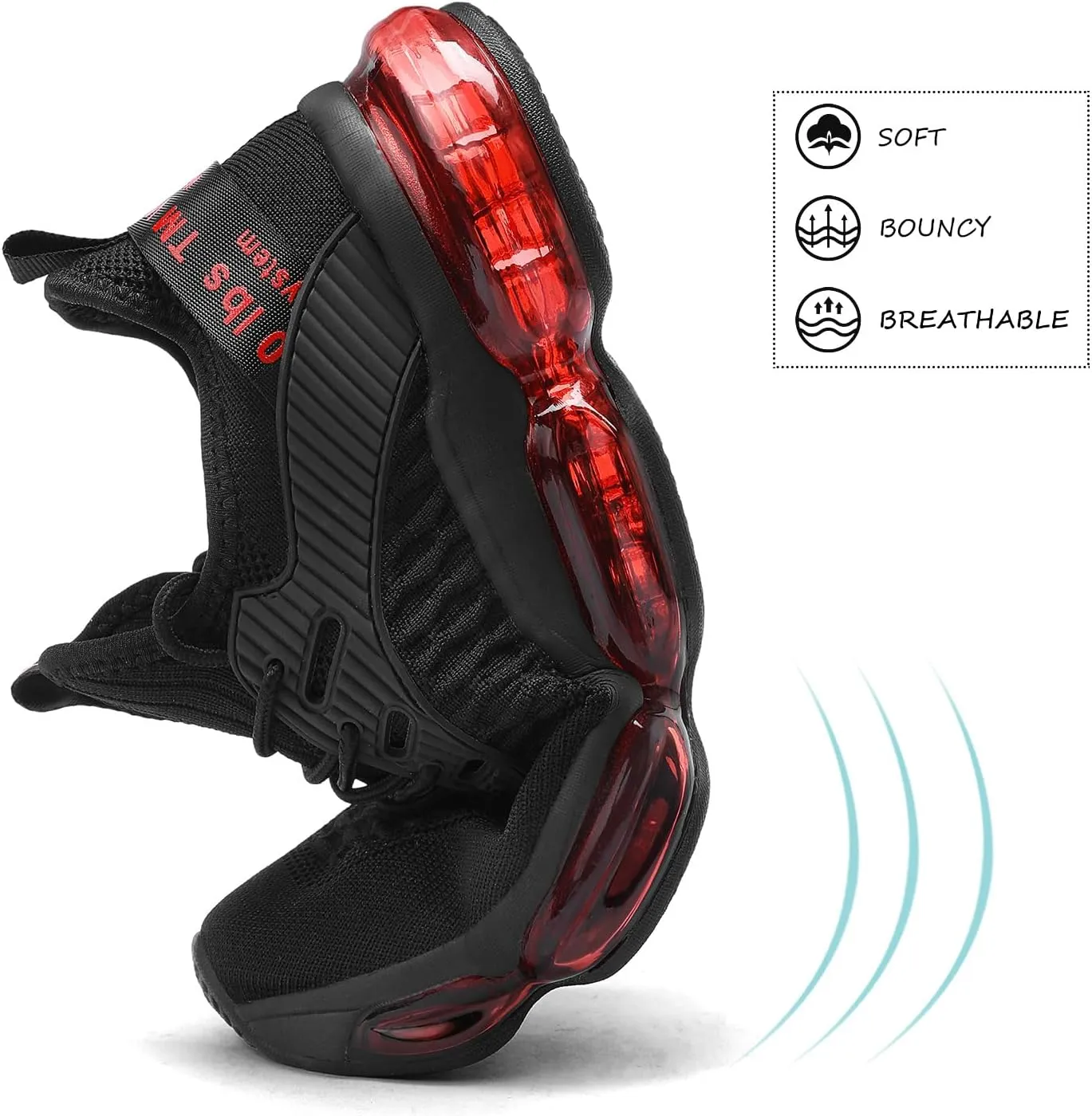 Mens Running Shoes Air Cushion Tennis Walking Sneakers Casual Sport Gym Jogging