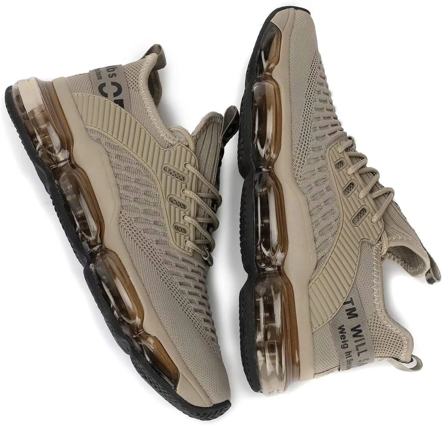Mens Running Shoes Air Cushion Tennis Walking Sneakers Casual Sport Gym Jogging