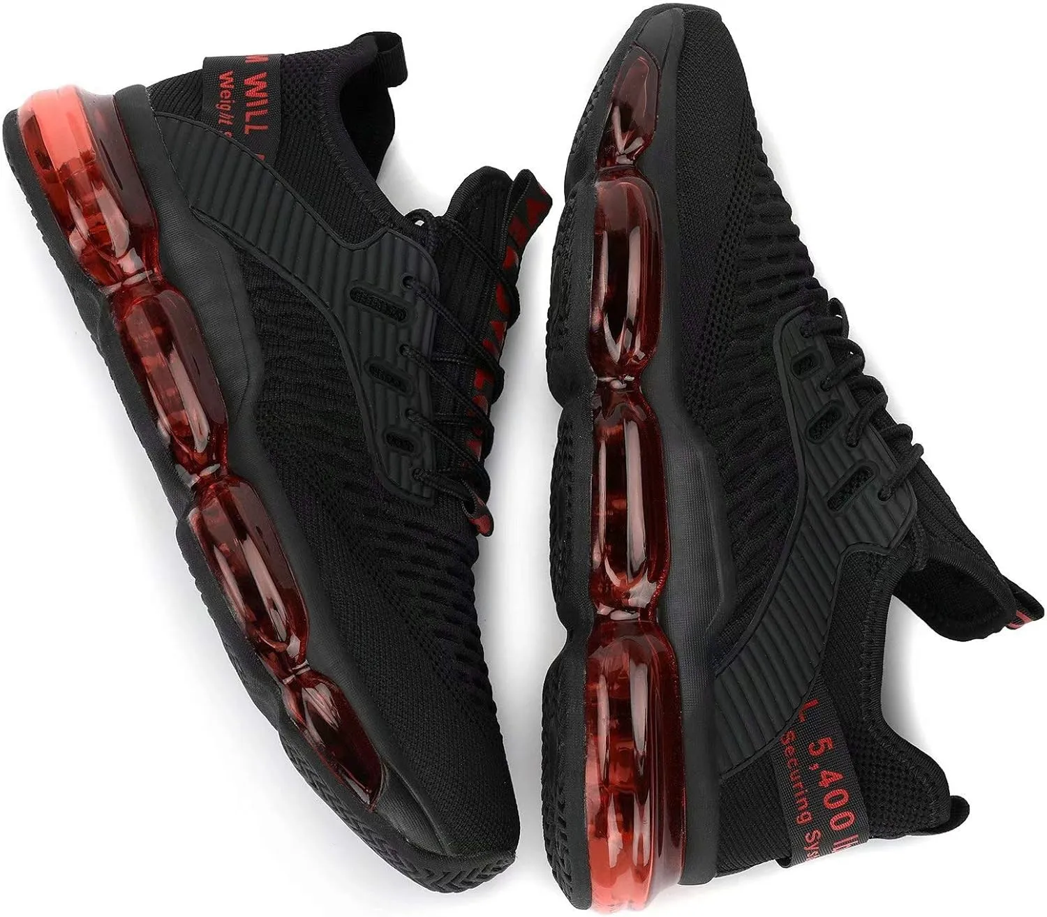 Mens Running Shoes Air Cushion Tennis Walking Sneakers Casual Sport Gym Jogging