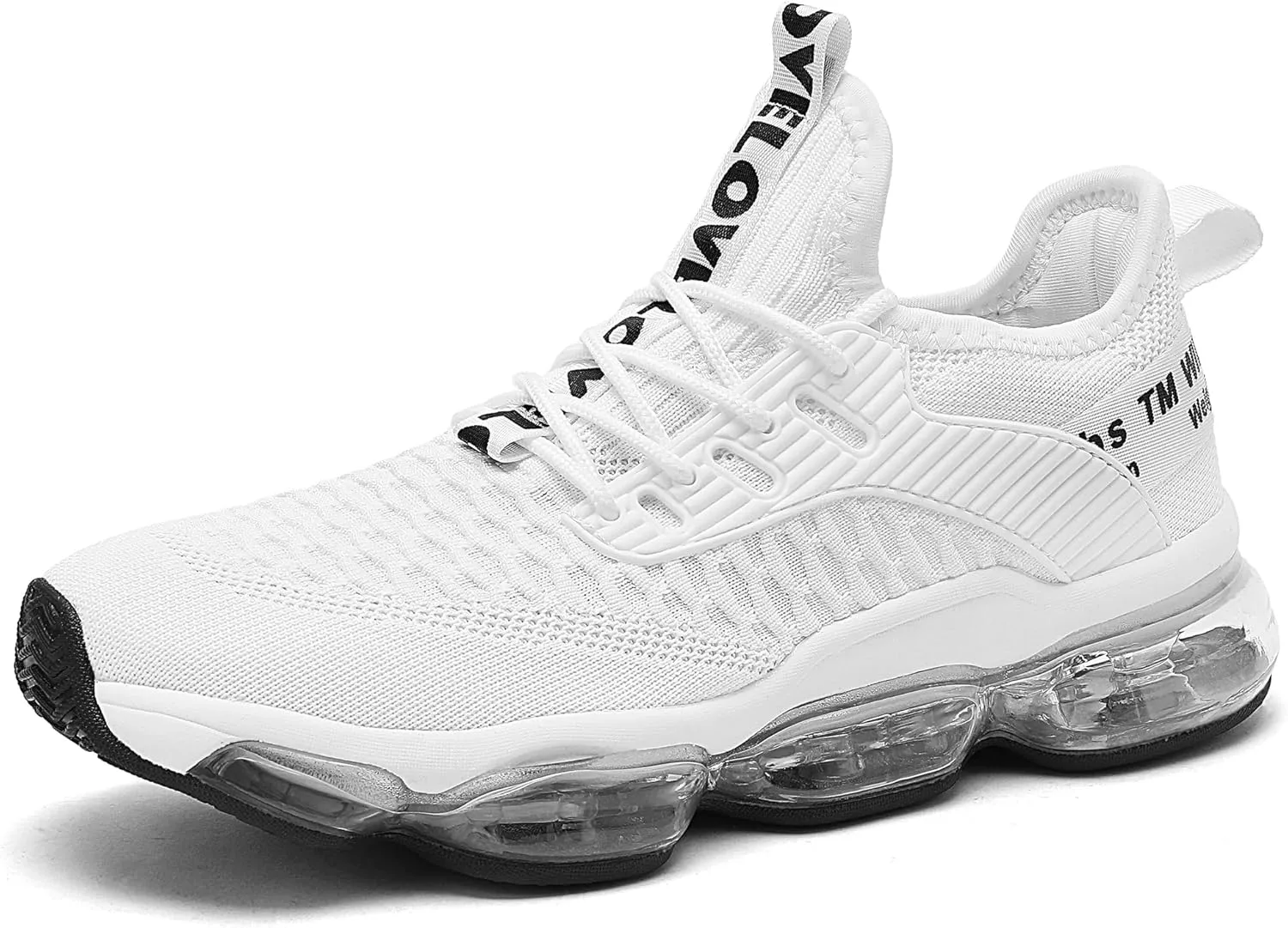Mens Running Shoes Air Cushion Tennis Walking Sneakers Casual Sport Gym Jogging