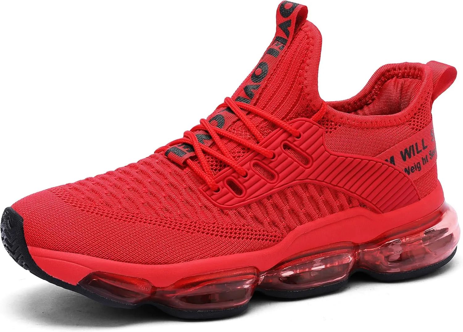 Mens Running Shoes Air Cushion Tennis Walking Sneakers Casual Sport Gym Jogging