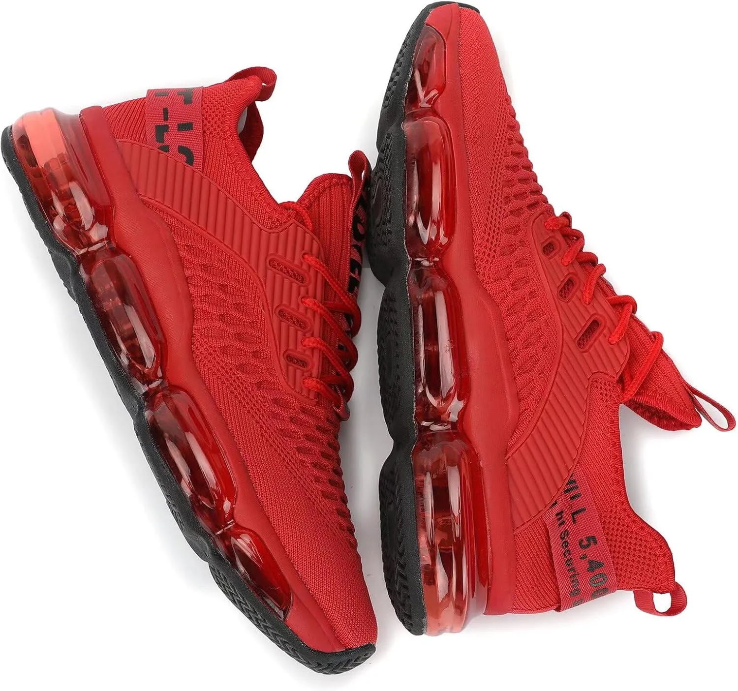 Mens Running Shoes Air Cushion Tennis Walking Sneakers Casual Sport Gym Jogging