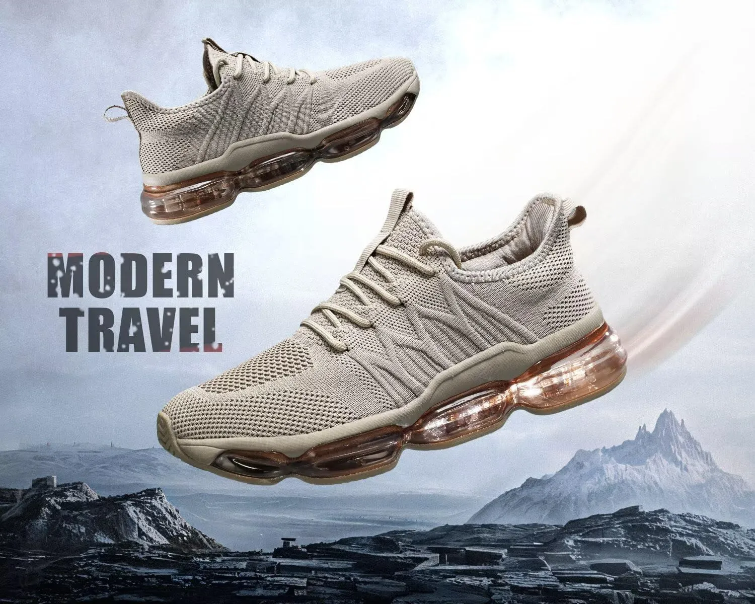 Mens Running Shoes Air Cushion Walking Basketball Sneakers Fashion Tennis Breathable Sport Gym Fitness Cross Trainers