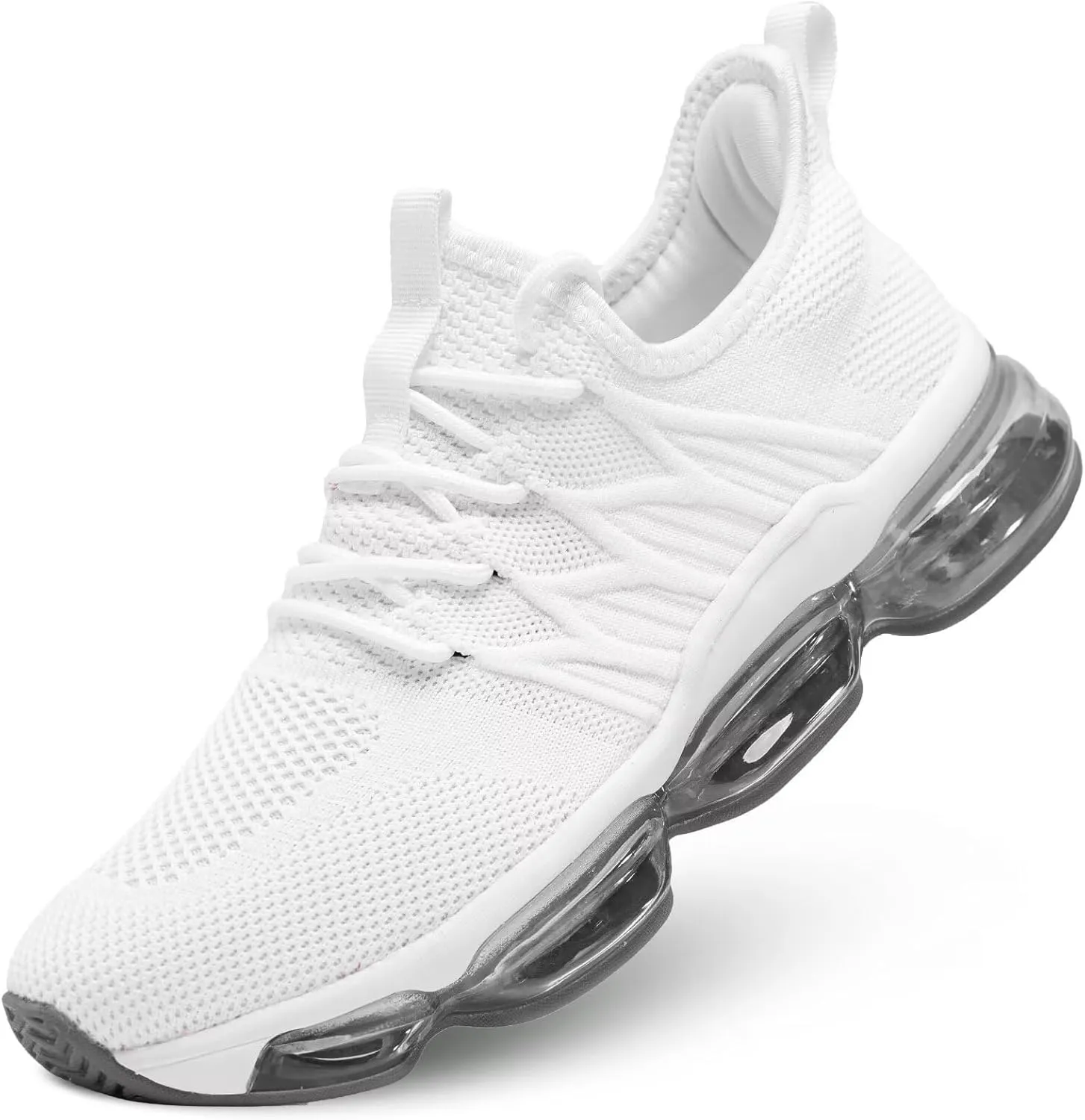 Mens Running Shoes Air Cushion Walking Basketball Sneakers Fashion Tennis Breathable Sport Gym Fitness Cross Trainers