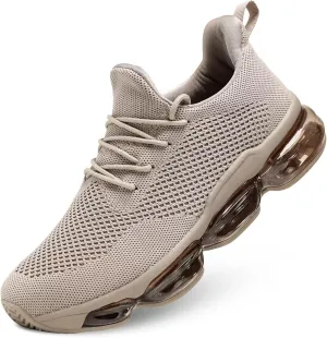 Mens Running Shoes Air Cushion Walking Basketball Sneakers Fashion Tennis Breathable Sport Gym Fitness Cross Trainers