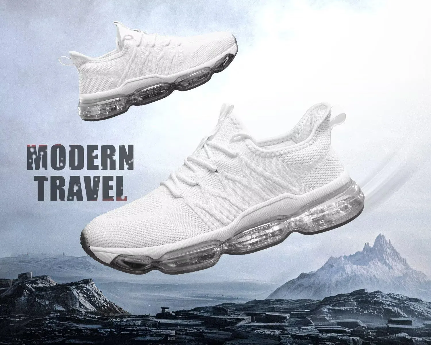 Mens Running Shoes Air Cushion Walking Basketball Sneakers Fashion Tennis Breathable Sport Gym Fitness Cross Trainers