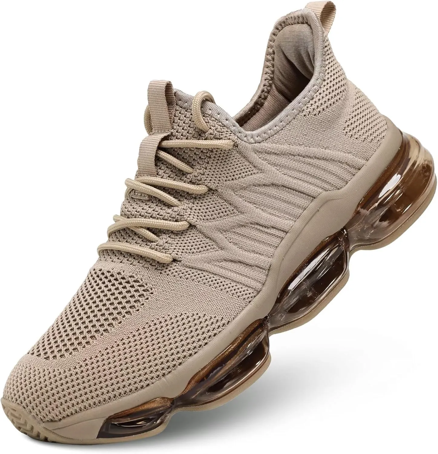 Mens Running Shoes Air Cushion Walking Basketball Sneakers Fashion Tennis Breathable Sport Gym Fitness Cross Trainers
