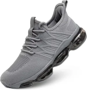 Mens Running Shoes Air Cushion Walking Basketball Sneakers Fashion Tennis Breathable Sport Gym Fitness Cross Trainers
