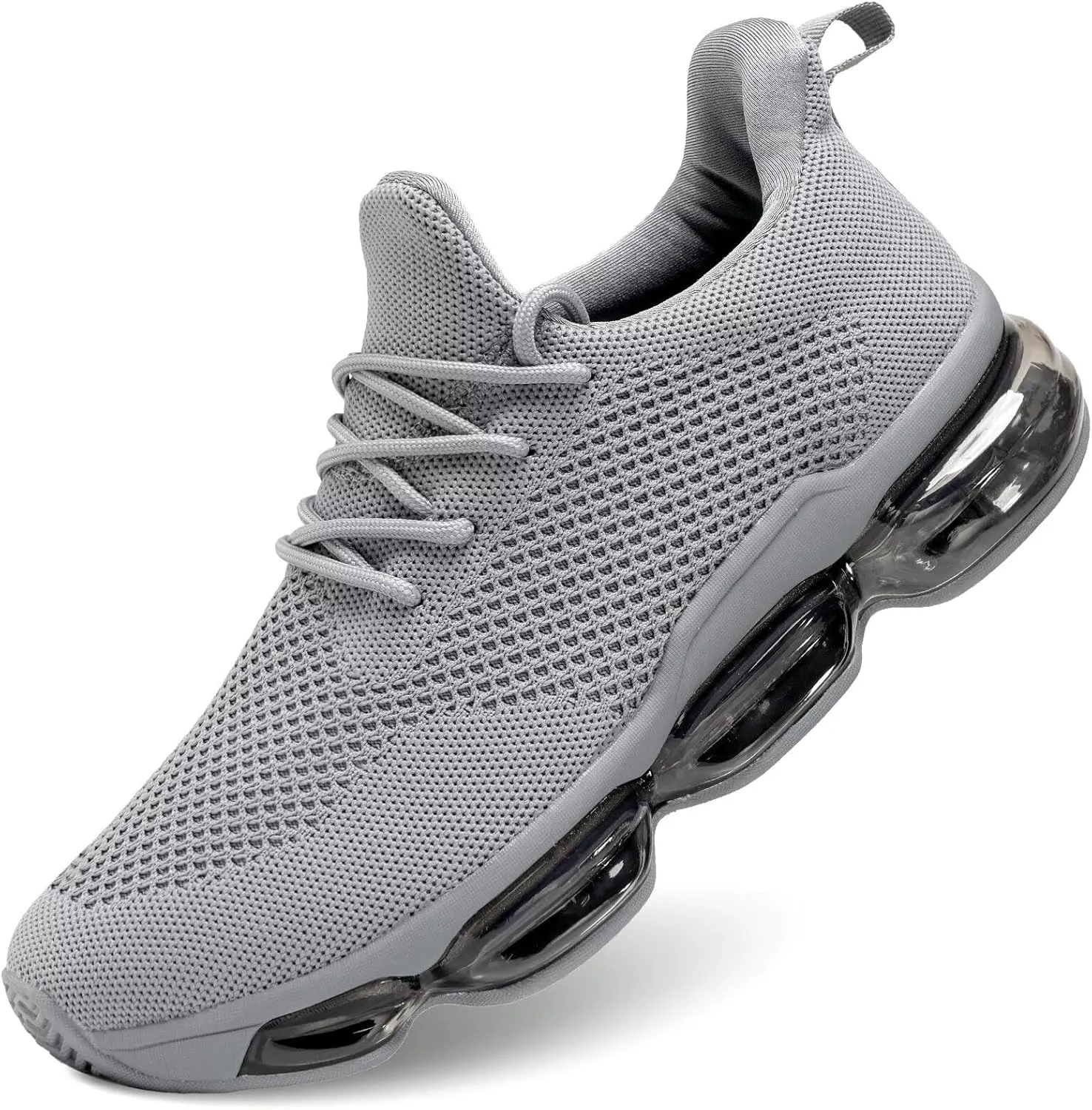Mens Running Shoes Air Cushion Walking Basketball Sneakers Fashion Tennis Breathable Sport Gym Fitness Cross Trainers