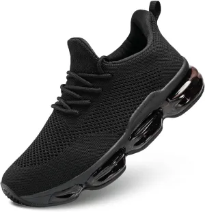 Mens Running Shoes Air Cushion Walking Basketball Sneakers Fashion Tennis Breathable Sport Gym Fitness Cross Trainers