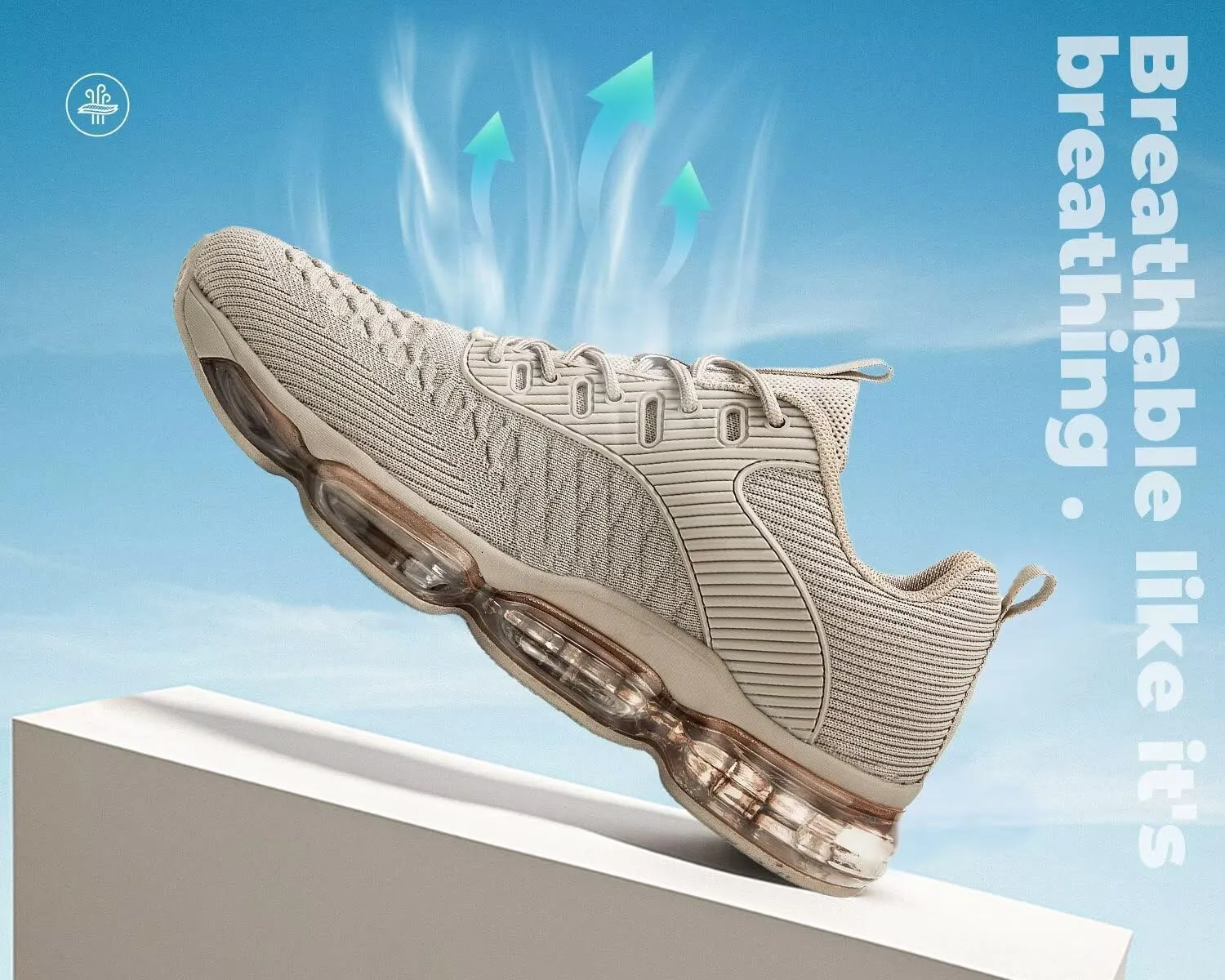 Mens Running Shoes Air Low Top Comfort Walking Lace Up Sneakers Breathable Fashion Tennis Sport Gym Fitness Cross Trainers