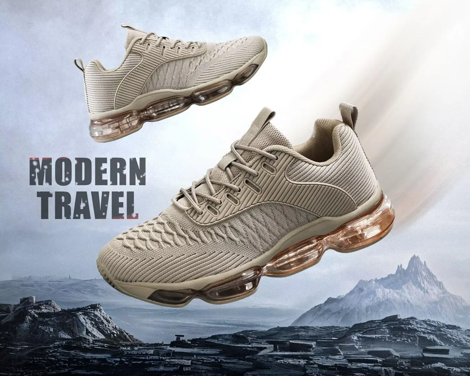Mens Running Shoes Air Low Top Comfort Walking Lace Up Sneakers Breathable Fashion Tennis Sport Gym Fitness Cross Trainers