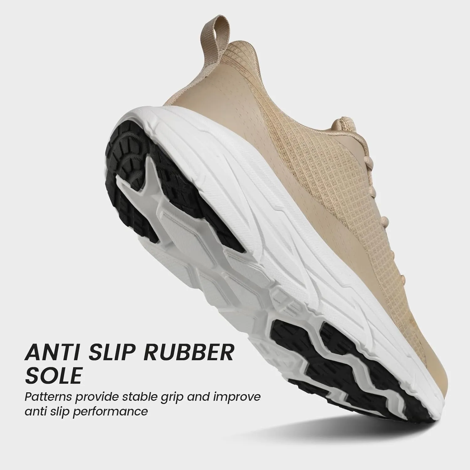 Mens Running Shoes Tennis Walking Sneakers Non Slip Workout Athletic Lightweight Memory Foam Cross Training Gym Sport Shoes