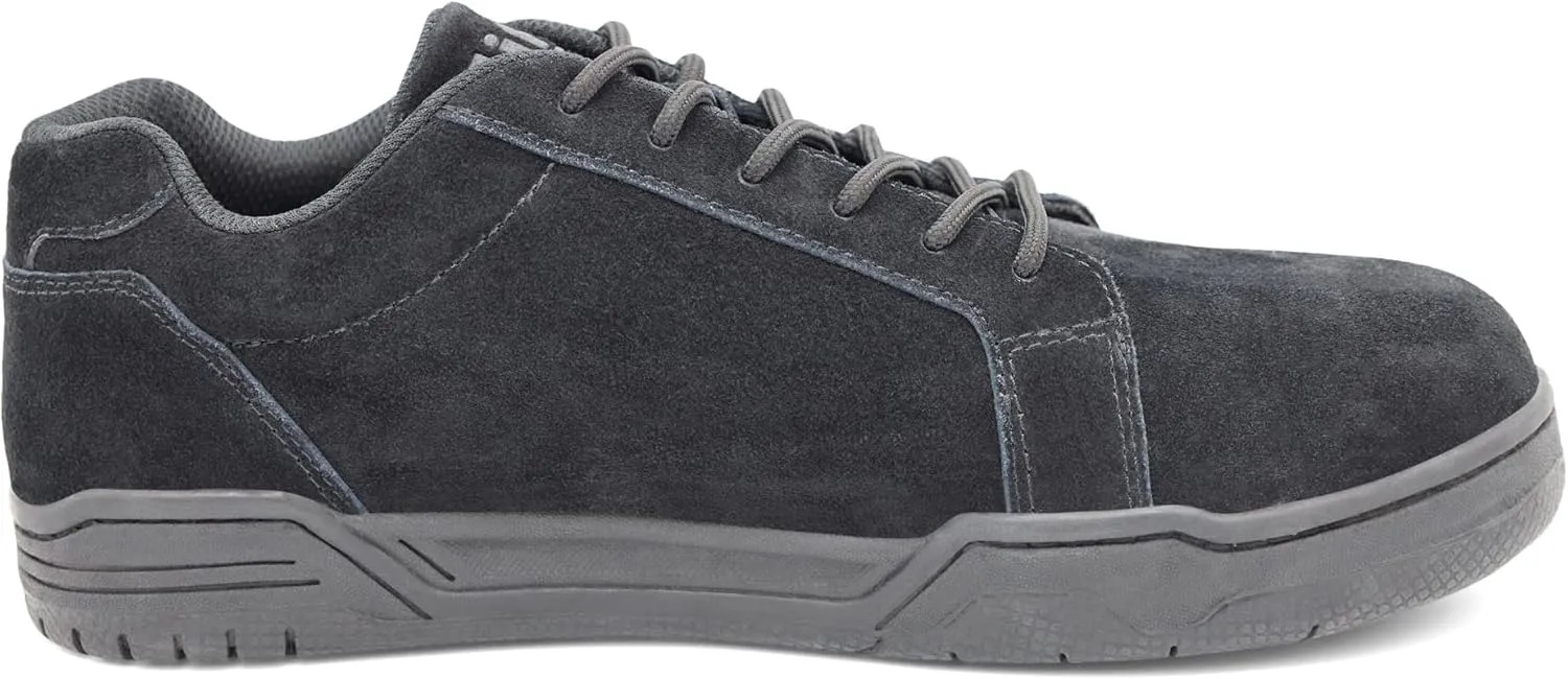 Men’s Skate Casual Composite toe Industrial Safety Shoes for Men Work Sneakers Comfortable Slip Resistant Metal Free