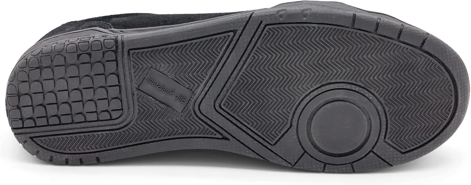 Men’s Skate Casual Composite toe Industrial Safety Shoes for Men Work Sneakers Comfortable Slip Resistant Metal Free