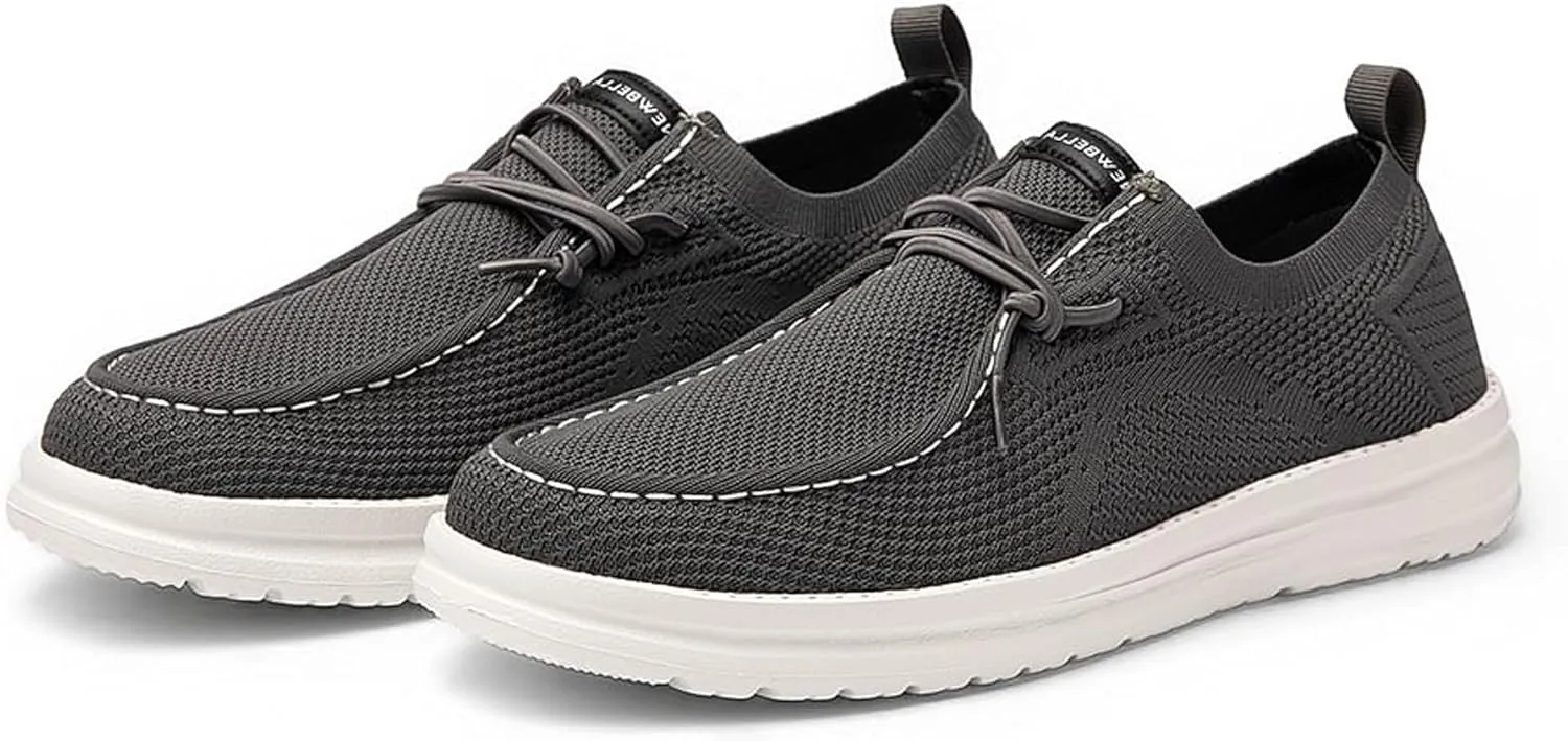 Men's Slip on Walking Loafers Casual Boat Shoes Fashion Sneakers