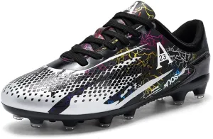 Men’s Soccer Cleats Football Boots Professional Training Turf Mens Outdoor Indoor Sports Athletic Big Boy's Sneaker Indoor Shoes for Kids Soccer