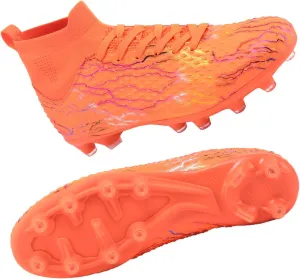 Men's Soccer Cleats Turf AG Shoes Boys Indoor Outdoor Footall Sneaker Youth Ankle Boots for Kids