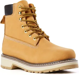 Men's SureTrack 6" Leather Soft Toe Work Boots for Men, Slip-Resistant, EH 84101