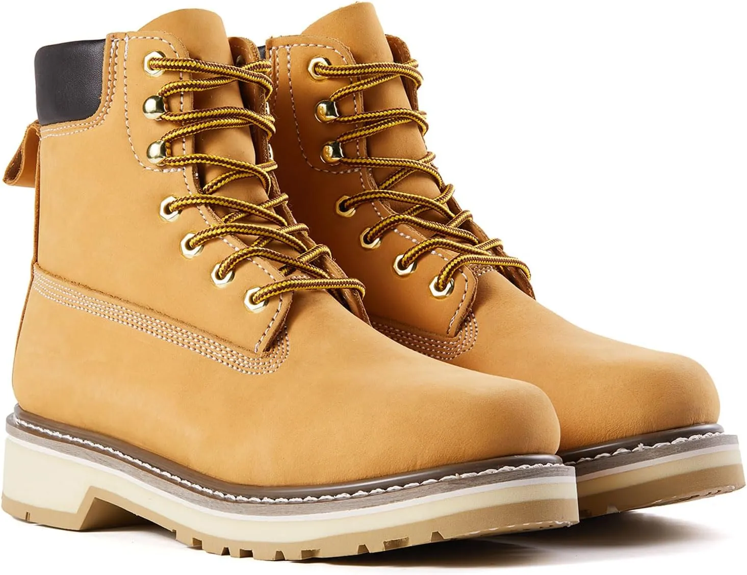Men's SureTrack 6" Leather Soft Toe Work Boots for Men, Slip-Resistant, EH 84101