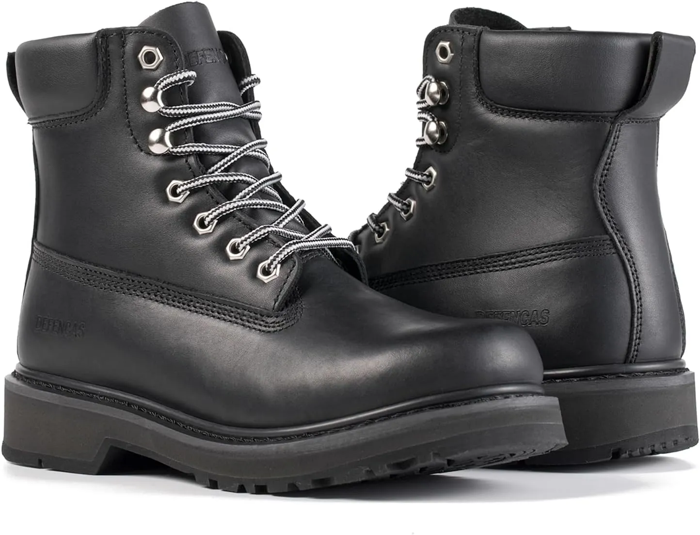 Men's SureTrack 6" Leather Soft Toe Work Boots for Men, Slip-Resistant, Goodyear Welt, EH 84101