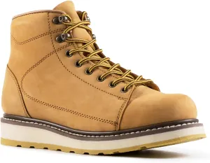 Men's SureTrack 6" Leather Soft Toe Work Boots for Men, Slip-Resistant, Goodyear Welt, EH 84893