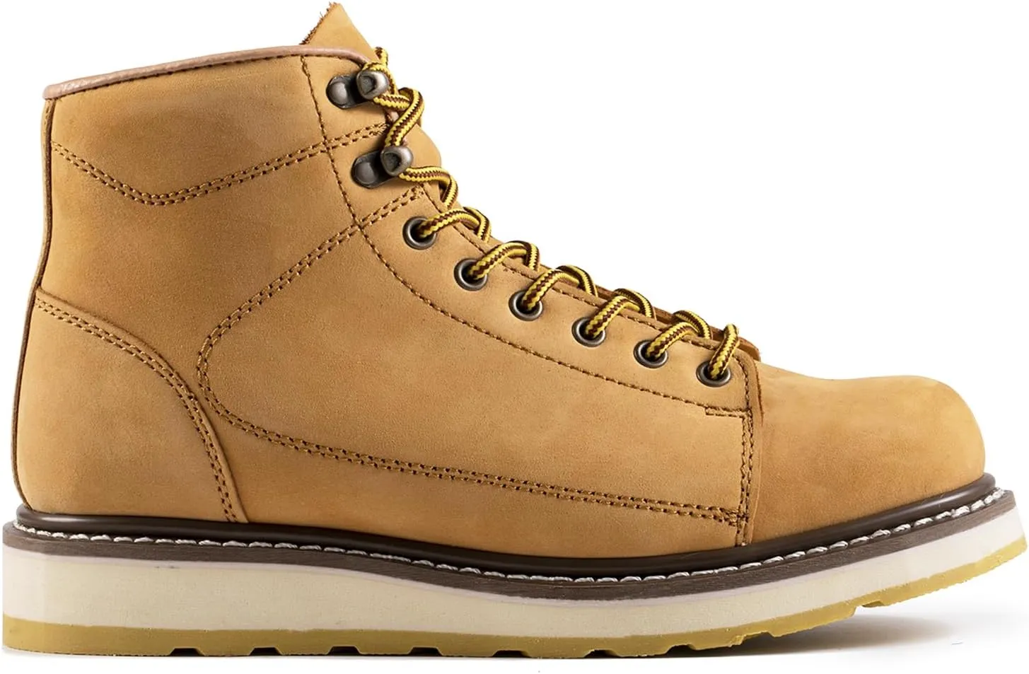 Men's SureTrack 6" Leather Soft Toe Work Boots for Men, Slip-Resistant, Goodyear Welt, EH 84893