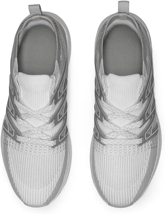Men's Walking Shoes Comfortable Breathable Slip-On Running Tennis Athletic Gym Workout Cross Training Sneakers