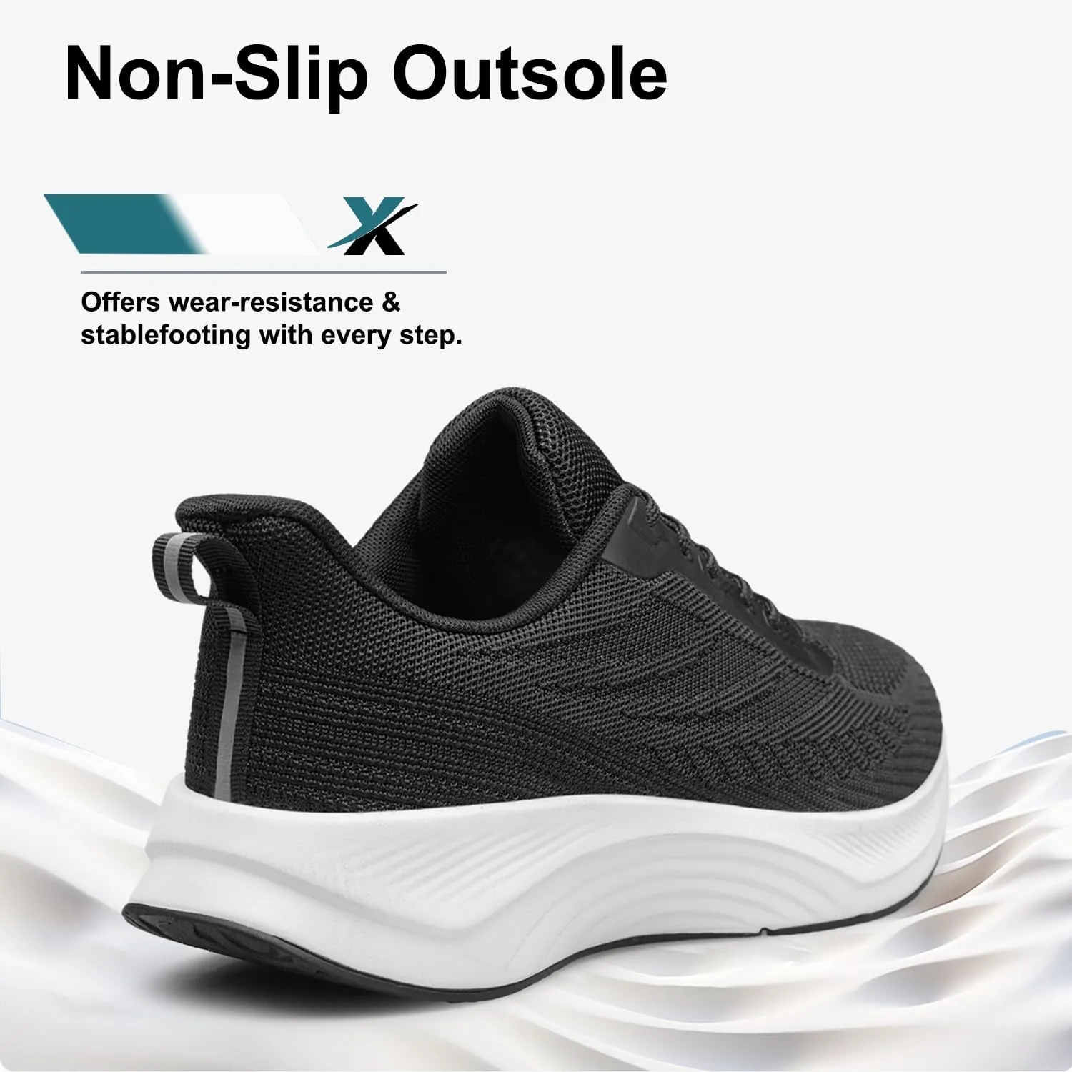 Men's Walking Shoes Slip on Comfortable Lightweight Running Shoes Athletic Gym Workout Cross Training Sneakers