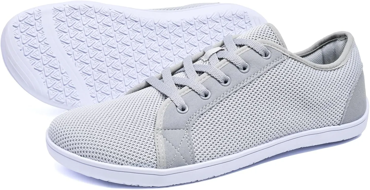 Men's Wide Minimalist Shoes Barefoot Sneakers Zero Drop Sole Optimal Relaxation