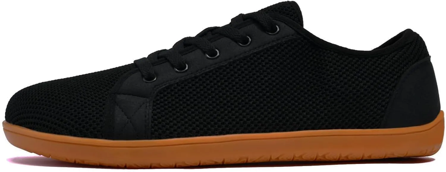 Men's Wide Minimalist Shoes Barefoot Sneakers Zero Drop Sole Optimal Relaxation