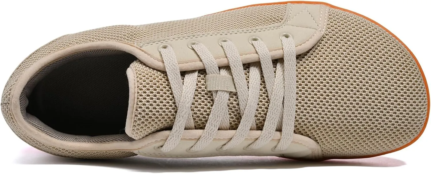 Men's Wide Minimalist Shoes Barefoot Sneakers Zero Drop Sole Optimal Relaxation