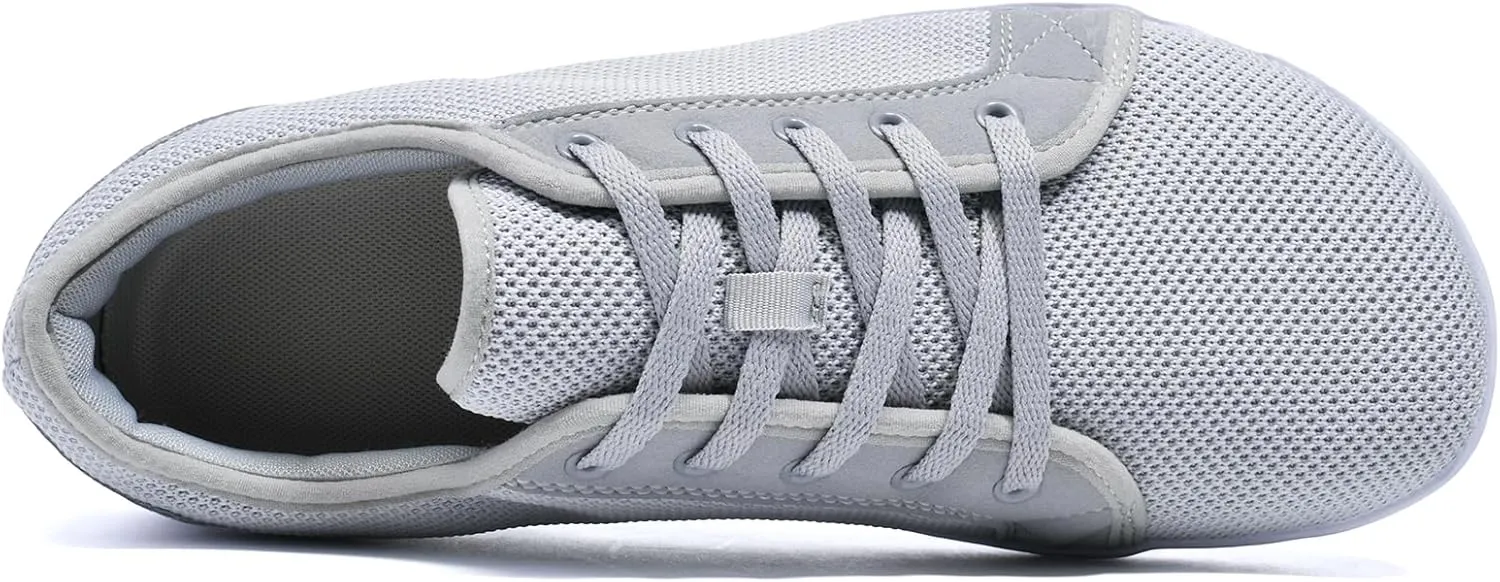 Men's Wide Minimalist Shoes Barefoot Sneakers Zero Drop Sole Optimal Relaxation