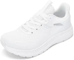 Men's Wide Toe Box Running and Walking Shoes, Athletic Gym Tennis Cross-Training Shoes for Wide Feet, Non-Slip Workout Sneakers with Wide Width Design