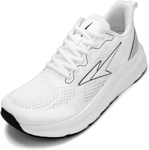 Mens Wide Toe Box Shoes Running Walking Cross Training Sneakers Tennis Comfortable Breathable Gym Workout Soft Sole