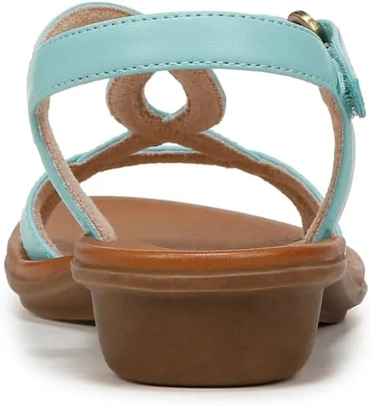 Naturalizer Women's Solo Ankle Strap Casual Sandal Flat