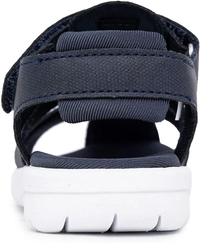 Nautica Toddler Sandals – Closed-Toe Athletic Summer Shoes for Boys & Girls with Adjustable Straps, Perfect for Active Play (Toddler & Little Kid Sizes)