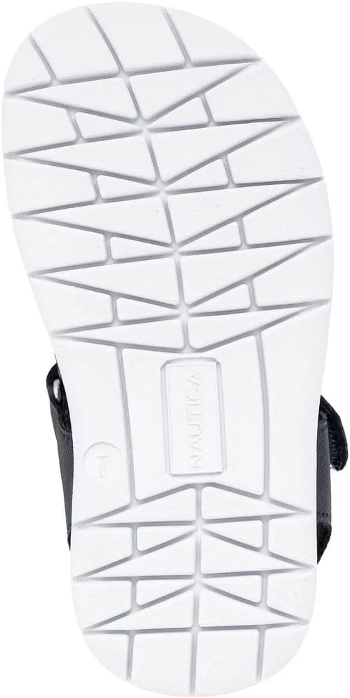 Nautica Toddler Sandals – Closed-Toe Athletic Summer Shoes for Boys & Girls with Adjustable Straps, Perfect for Active Play (Toddler & Little Kid Sizes)