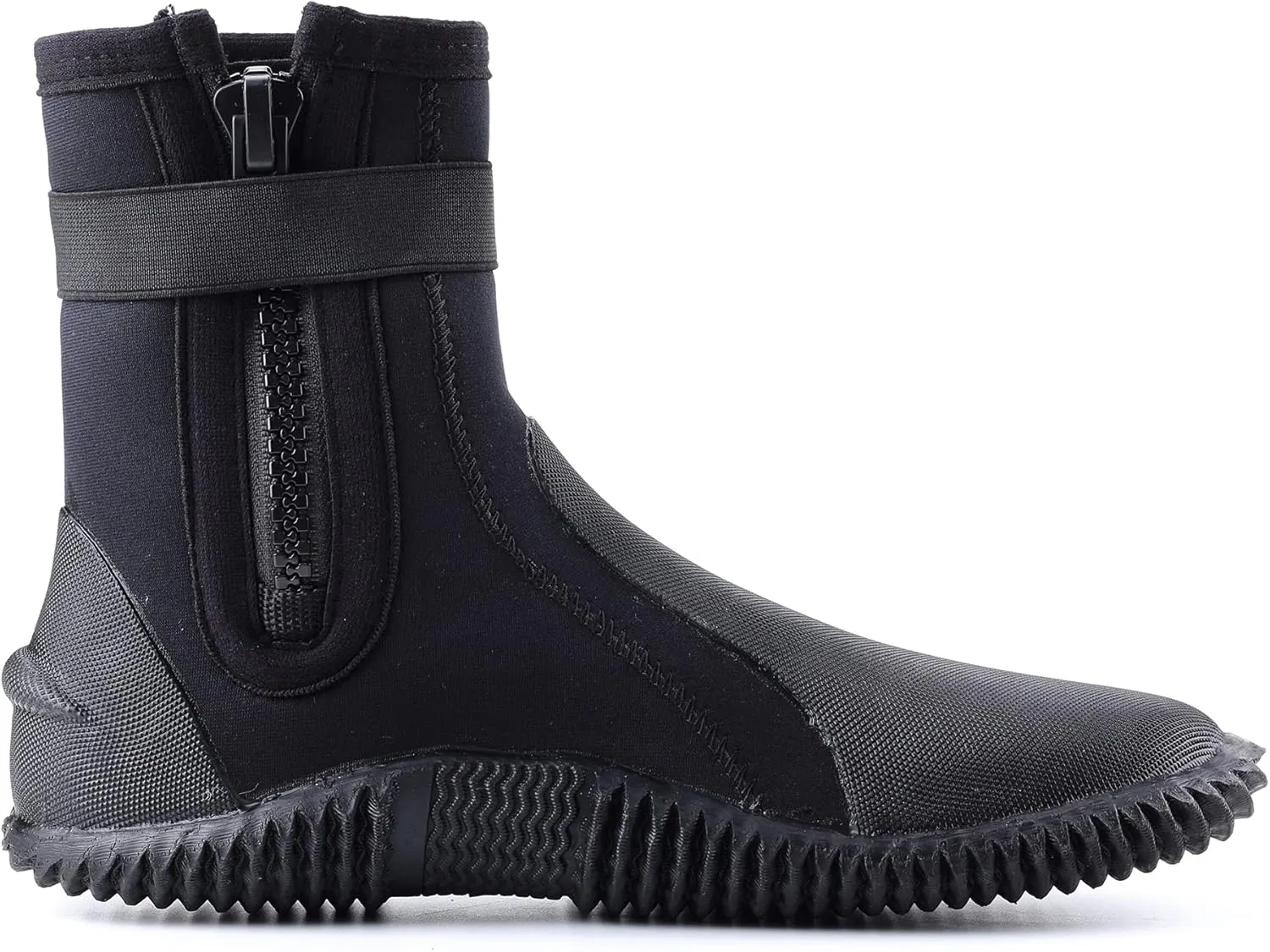 Neoprene Dive Boots Zippered Premium 3mm 5mm with Anti-Slip Sole for Water Sports Scuba Diving Snorkeling Rafting Kayaking Windsurfing