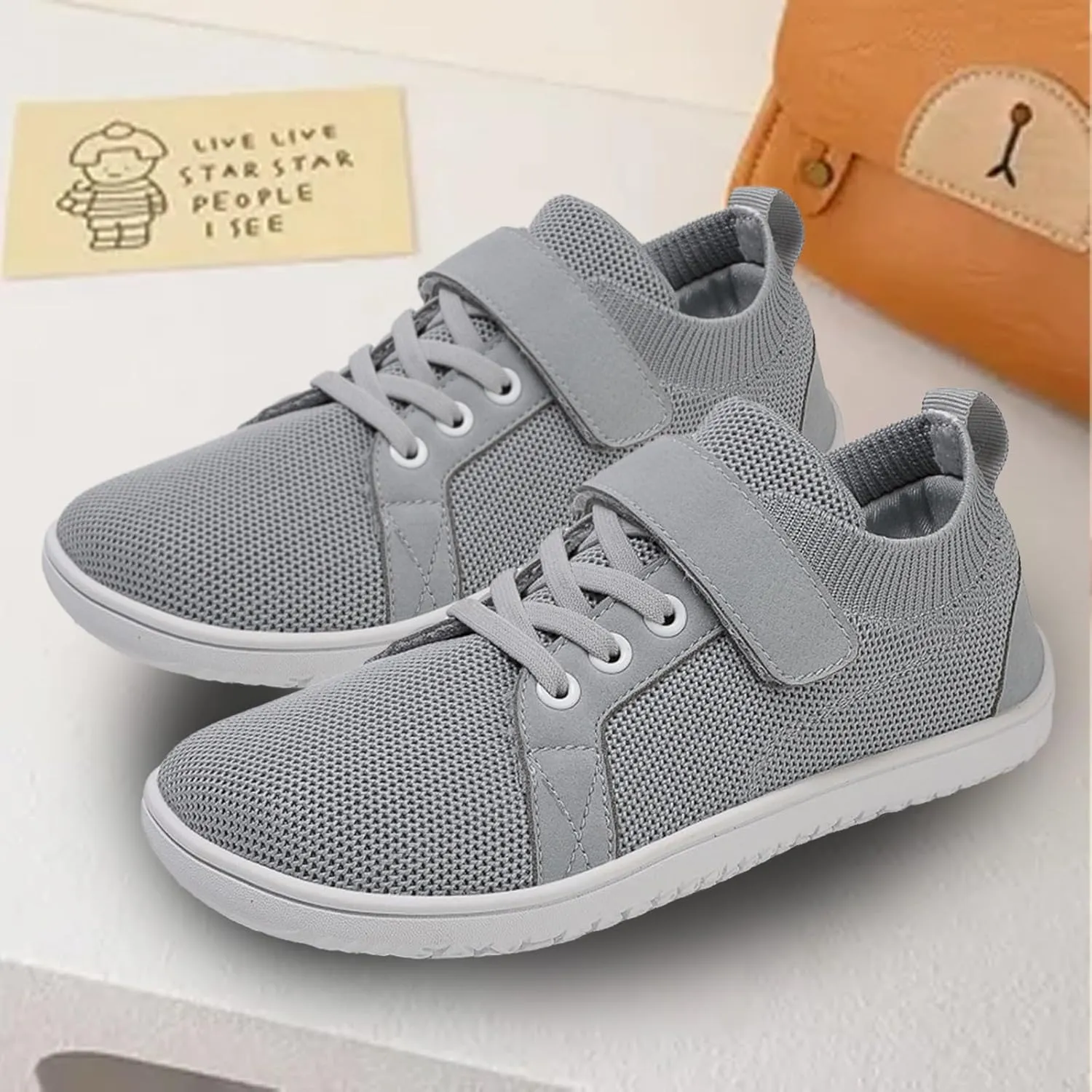 New Wide Last Wide Toe Shoes Leisure Sports Running Shoes Non Slip Wear Comfortable Rope Skipping Tennis Shoes Girls