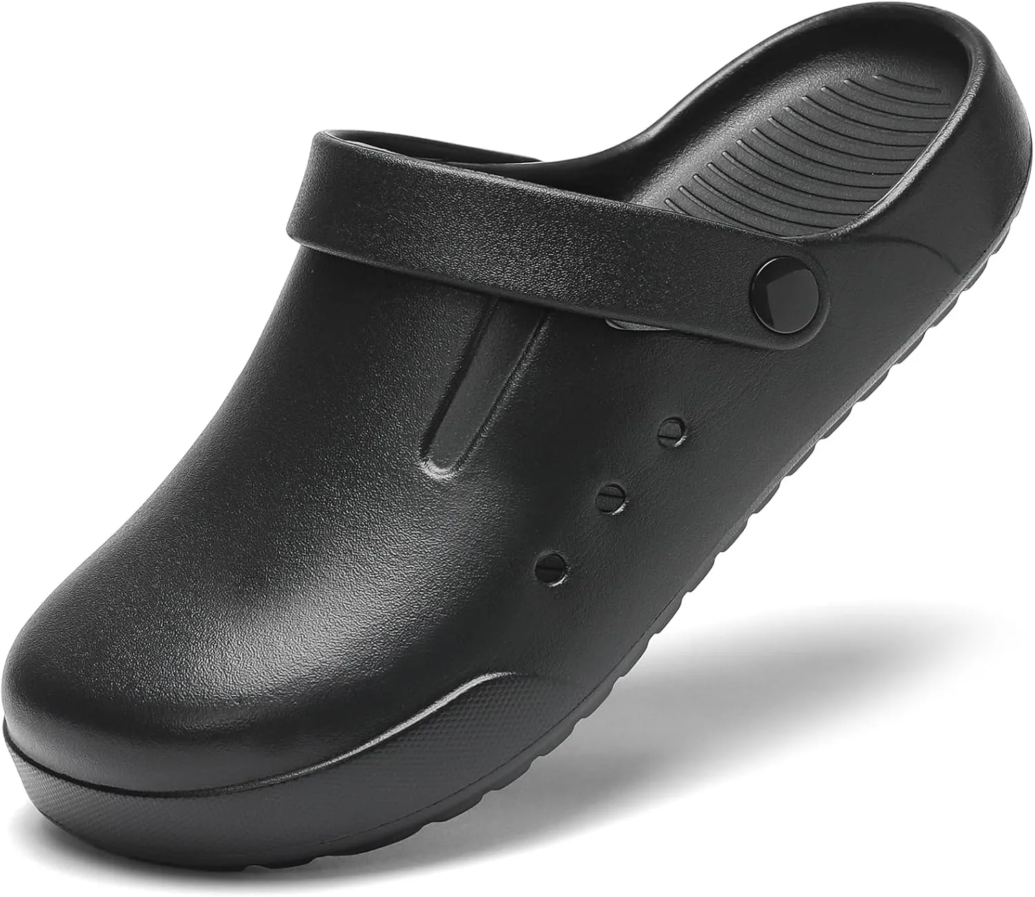 Nihaoya Clogs for Men and Womens Garden Shoes Slip-on Outdoor Beach Slippers Comfort Slip Resistant Sandals Lightweight Breathable
