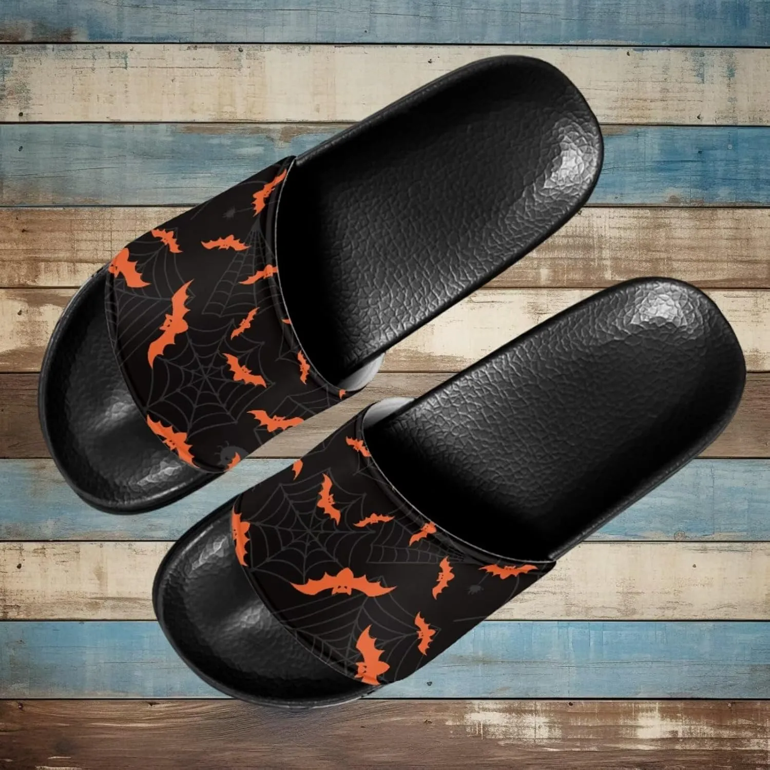 Non Slip Slippers for Women Open Toe Lightweight Soft Thick Sole Slides Sandals Single Band Beach Bathroom Sandals