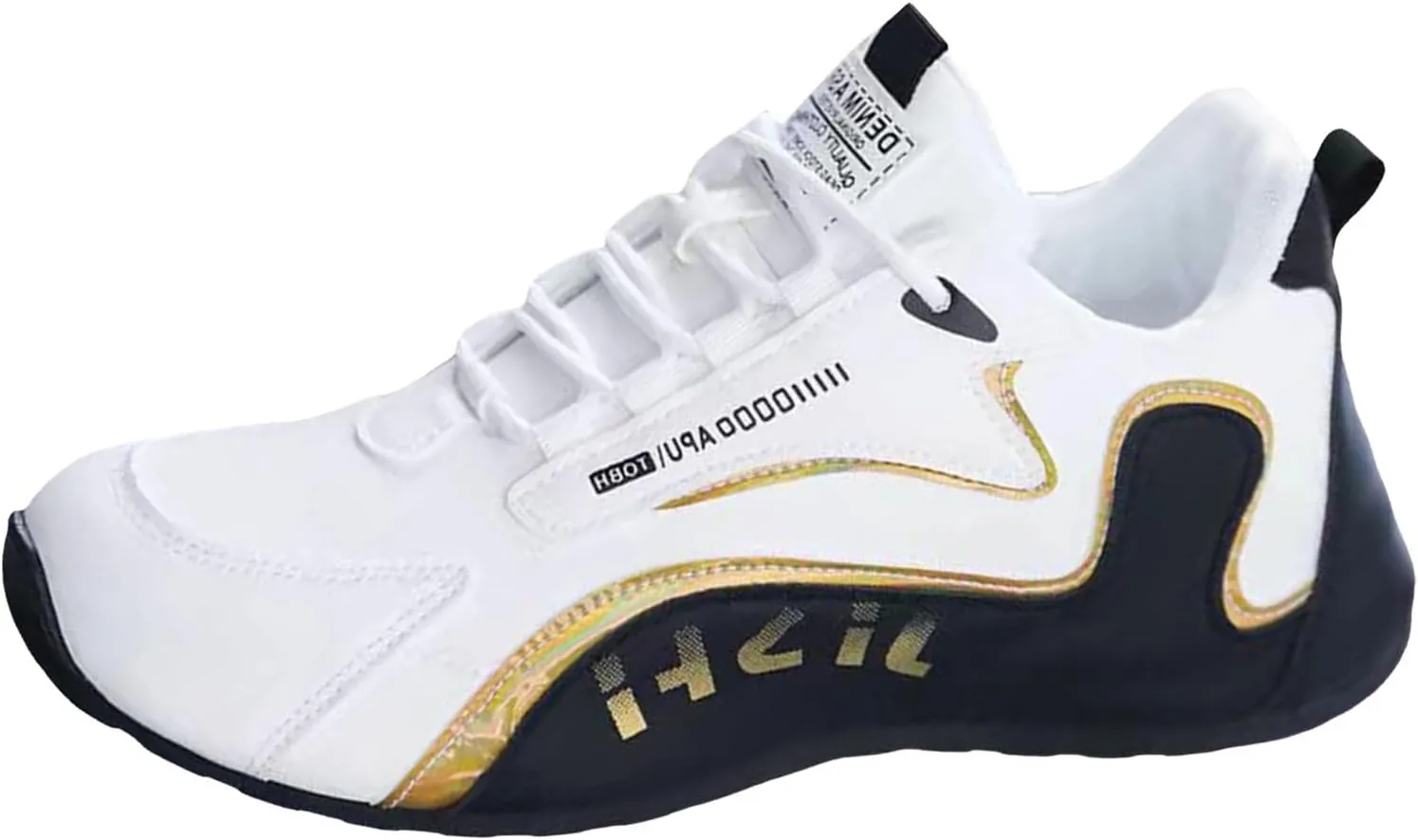 Non Slip Work Sport Shoes for Men Comfortable Lightweight Casual Walking Shoe Hook and Loop Orthopedic Sneakers