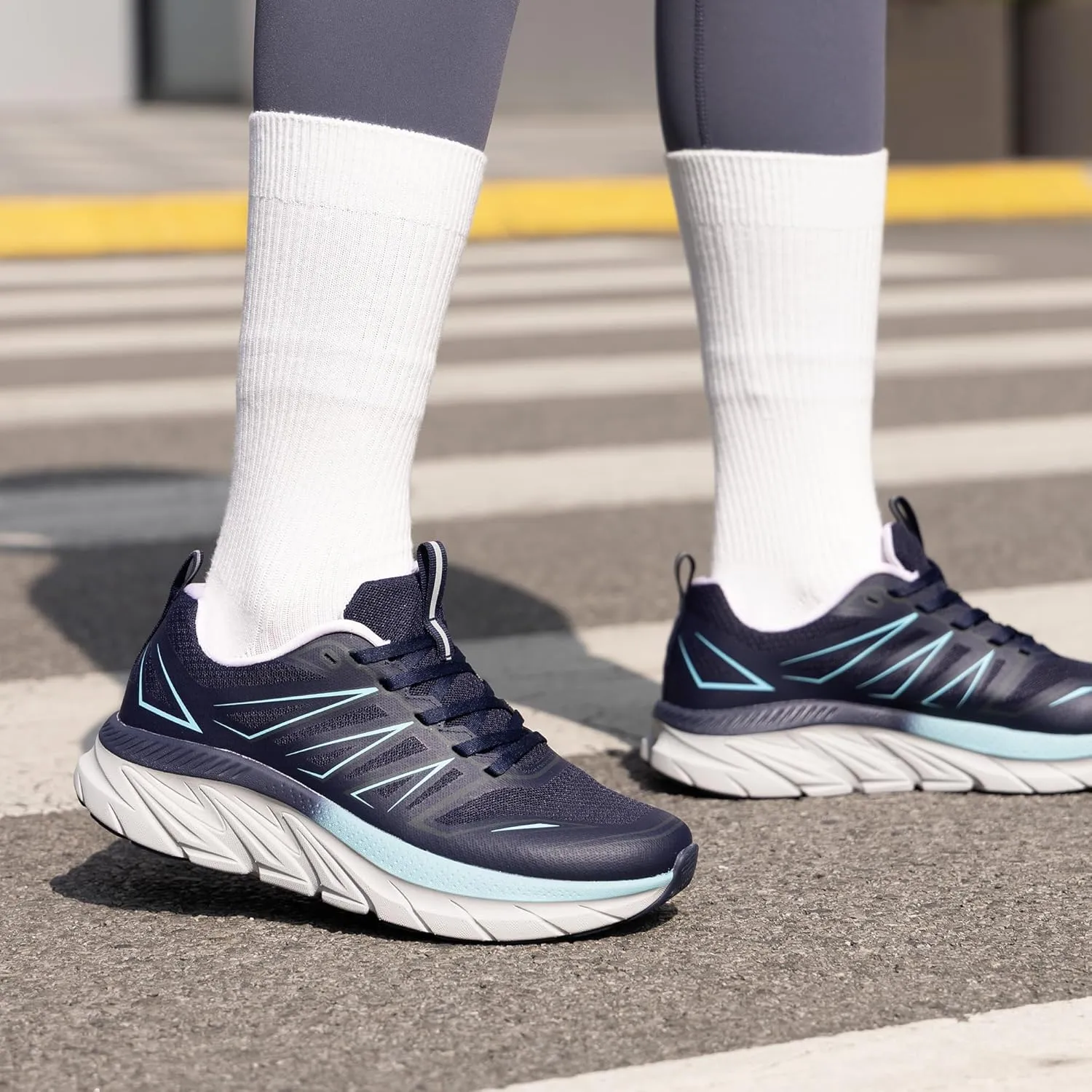 NORTIV 8 Women's Walking Shoes Running ActiveSwift Comfortable Tennis Breathable Non Slip Athletic Gym Workout Cross Training Sneakers.