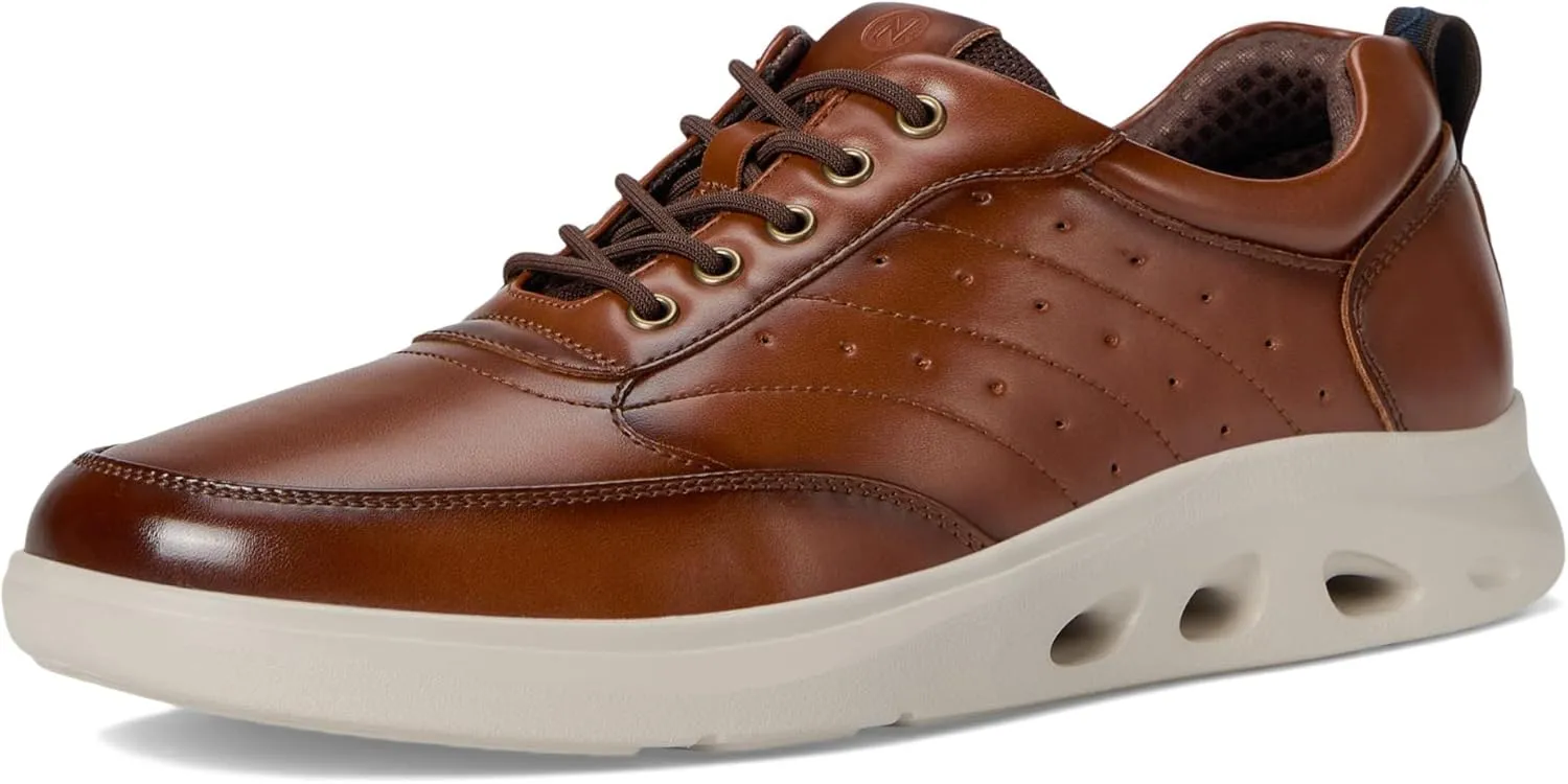 Nunn Bush Men's Ponte Moc Toe Sneakers Hybrid Oxford Dress Casual Lightweight Athletic Style Lace Up