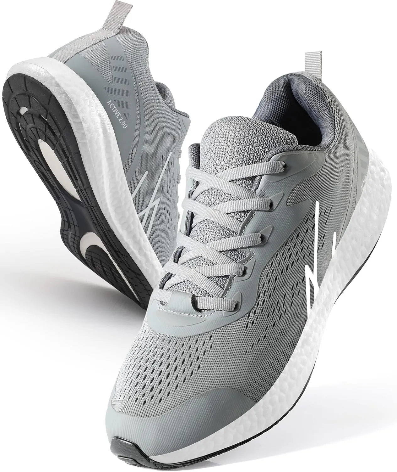 NY Threads Men's Running Shoes Comfortable and Lightweight Casual Sneakers