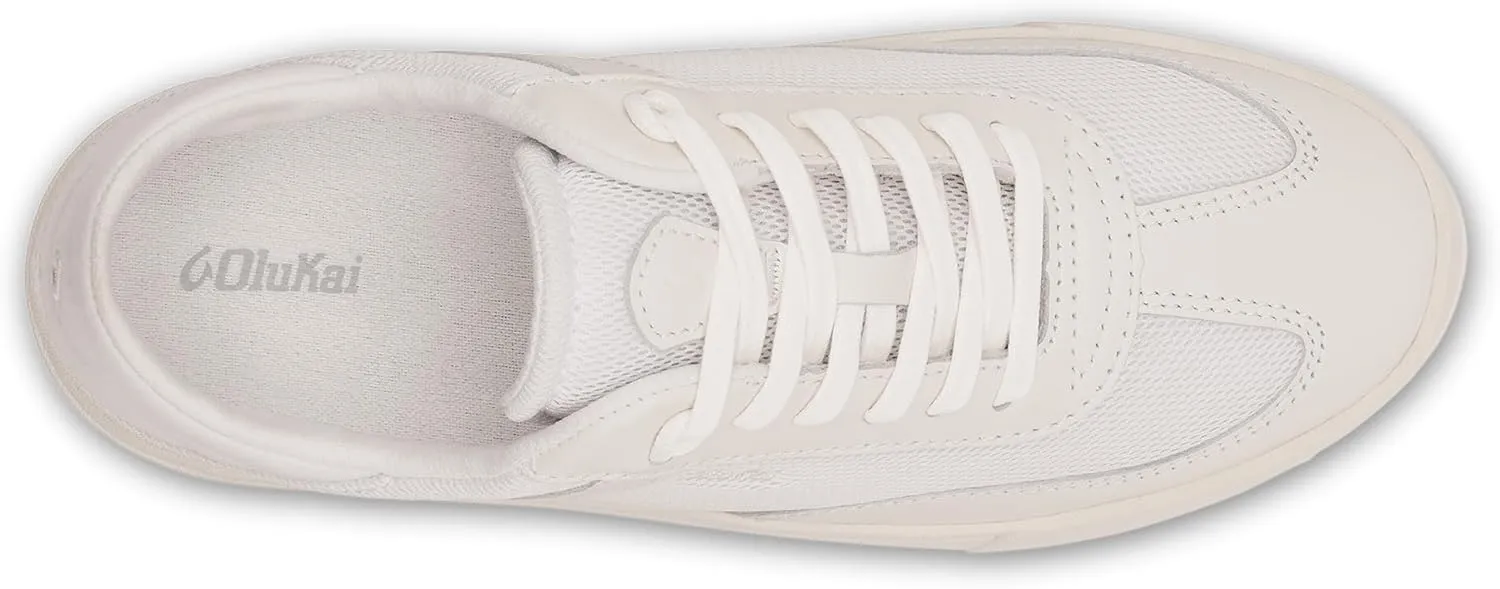 OLUKAI Ha'upu Hulu Women’s Court Sneakers, Tennis Shoes for Everyday Wear, All-Day Comfort & Supportive Shoe