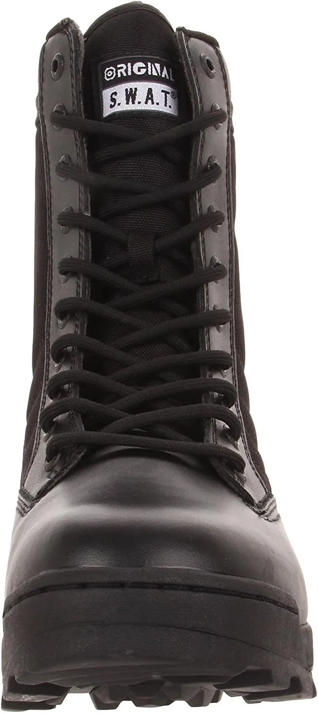 Original S.W.A.T. Classic 9" Lace-Up - Unisex Boots - Leather Upper - Padded Tongue & Collar - Textile Lining