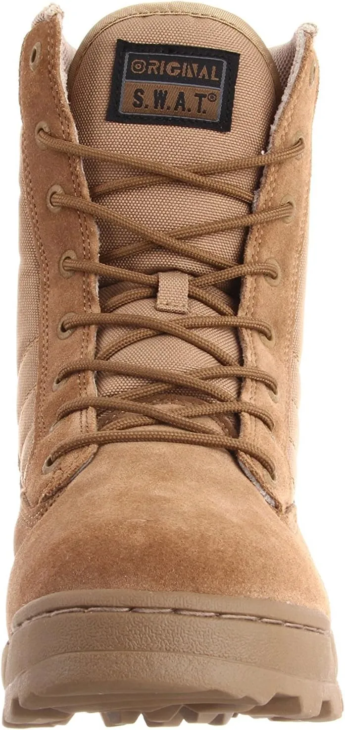 Original S.W.A.T. Classic 9" Lace-Up - Unisex Boots - Leather Upper - Padded Tongue & Collar - Textile Lining